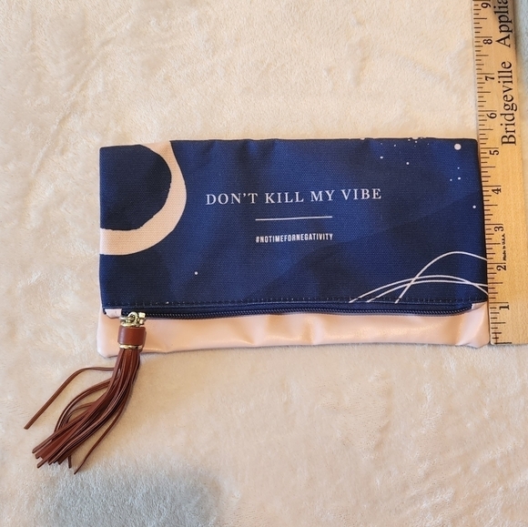 Don't Kill My Vibe Clutch Pouch - Picture 7 of 11
